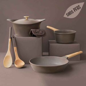 L'INCROYABLE COCOTTE 24 CM MOKA