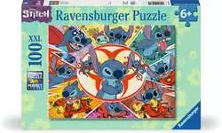 PUZZLE 100 PIECES XXL STITCH 6+