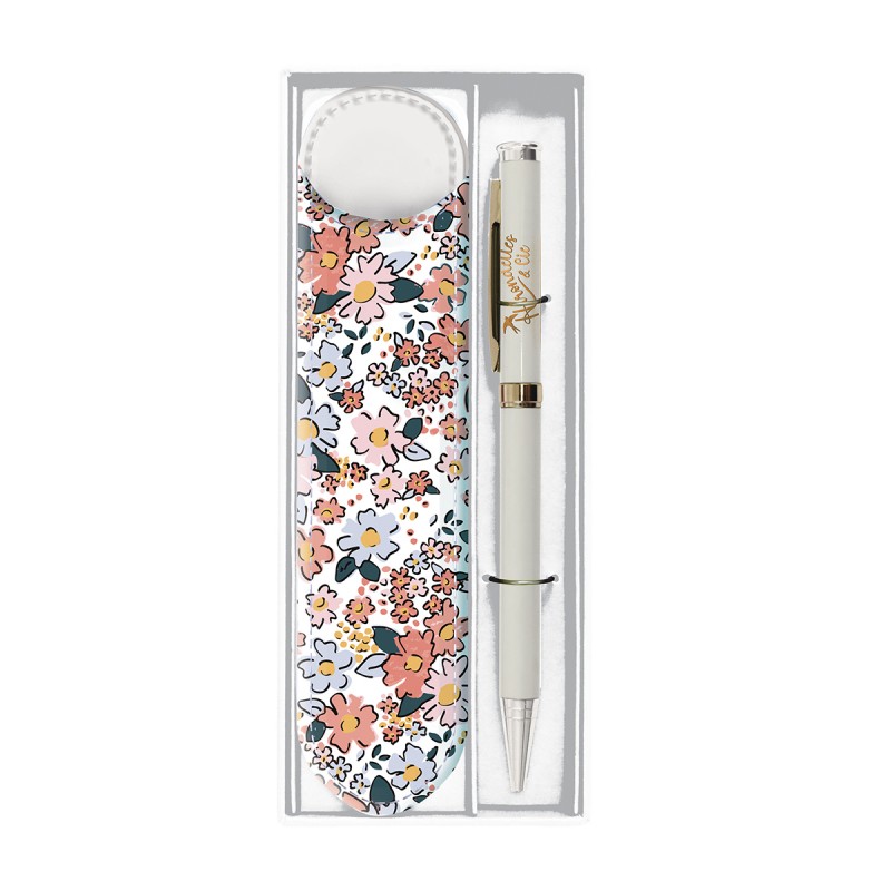 SET STYLO BILLE ET ETUI LIBERTY BRUSH