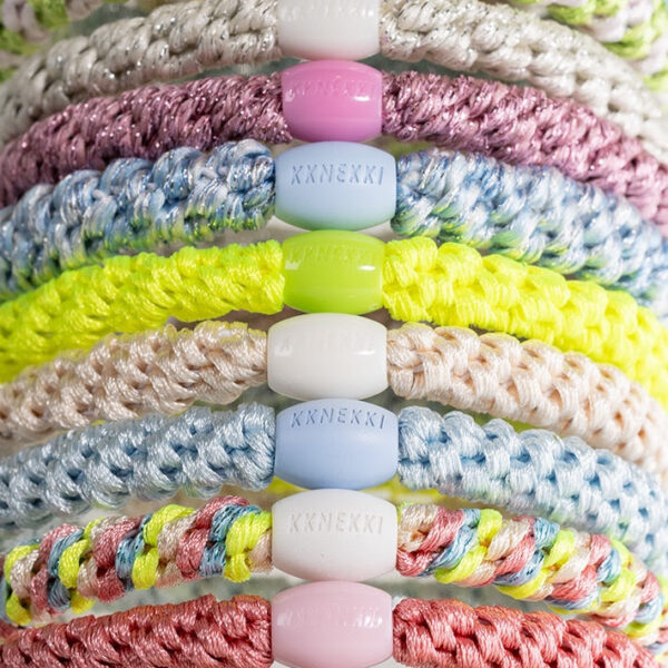 PRINTEMPS ETE 2026 Bracelet élastique à cheveux Kknekki